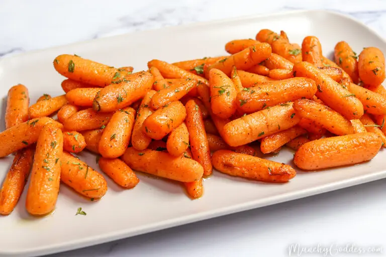 Easy Air Fryer Baby Carrots + Video Munchy Goddess