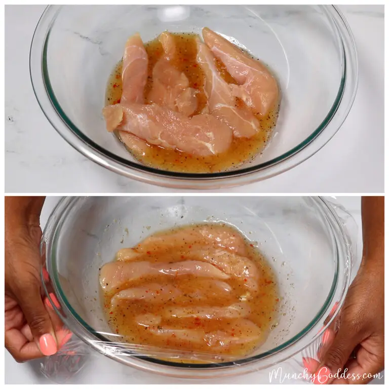 Easy Air Fryer Marinated Chicken Tenderloins + Video Munchy Goddess