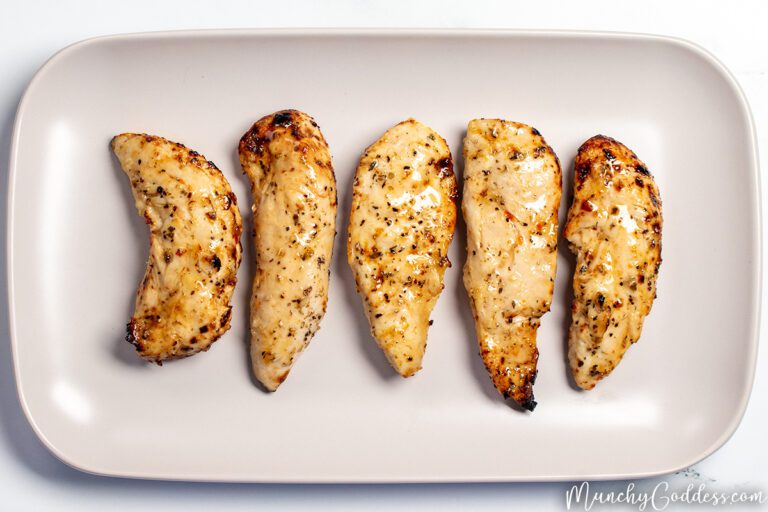Easy Air Fryer Marinated Chicken Tenderloins + Video Munchy Goddess
