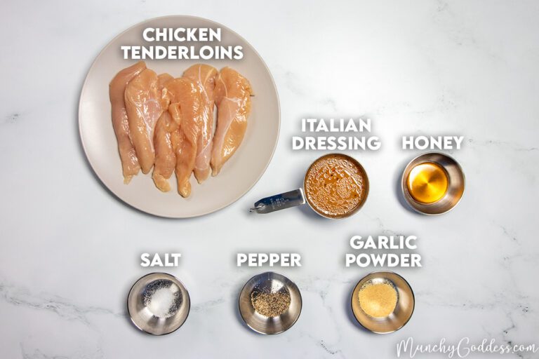 Easy Air Fryer Marinated Chicken Tenderloins + Video Munchy Goddess