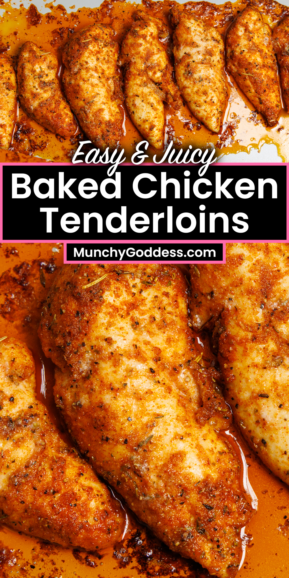 Baked Chicken Tenderloins (Easy, Juicy, and Ready in 20 Minutes)